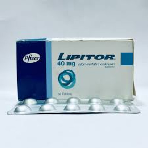 Lipitor Tablet 40mg (Atorvastatin Calcium)